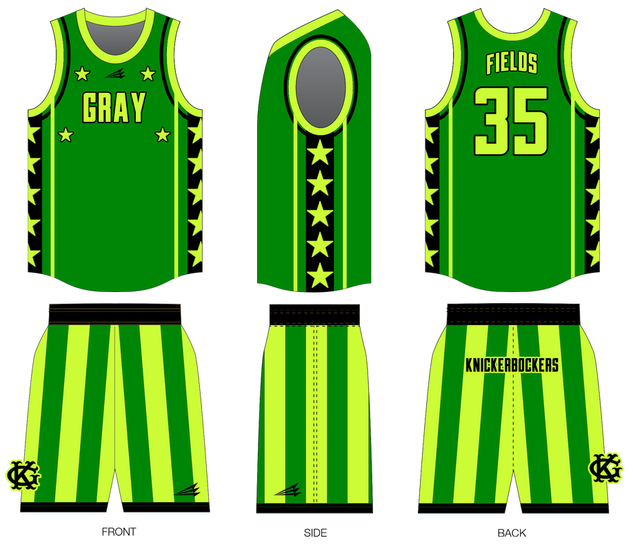 Gray Knickerbockers Custom Retro Basketball Jerseys