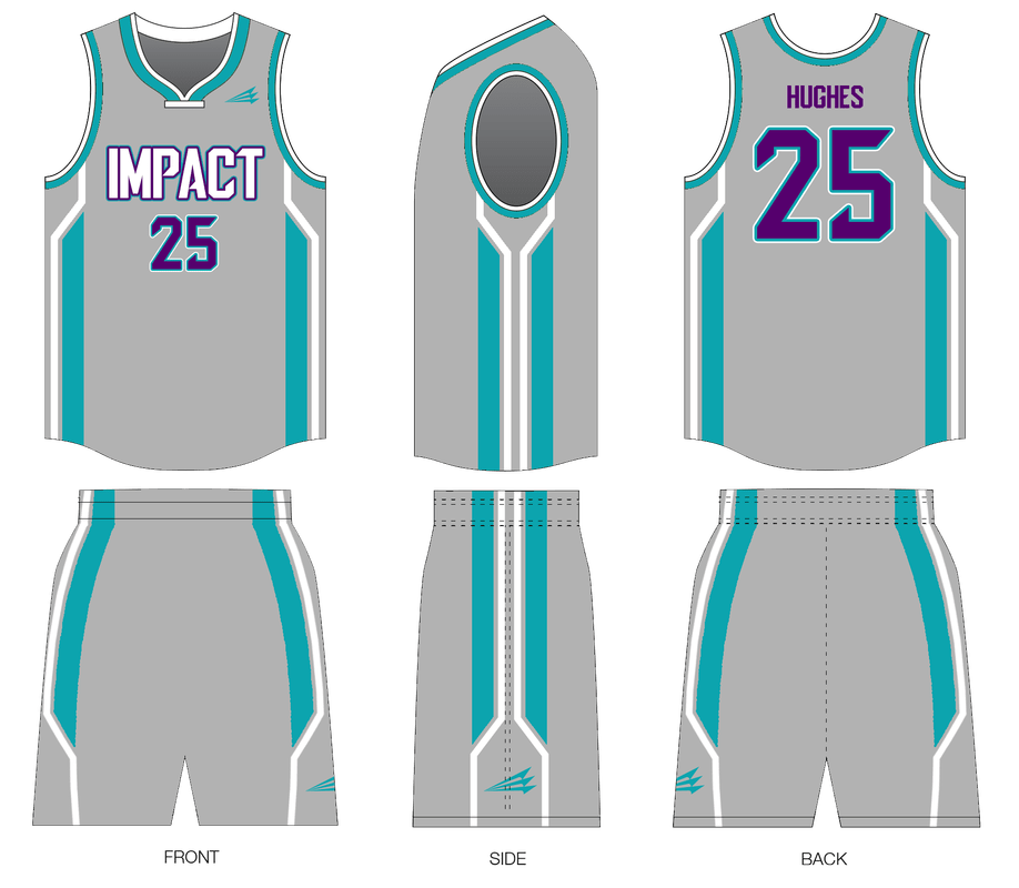 Impact Custom Modern Basketball Jerseys 