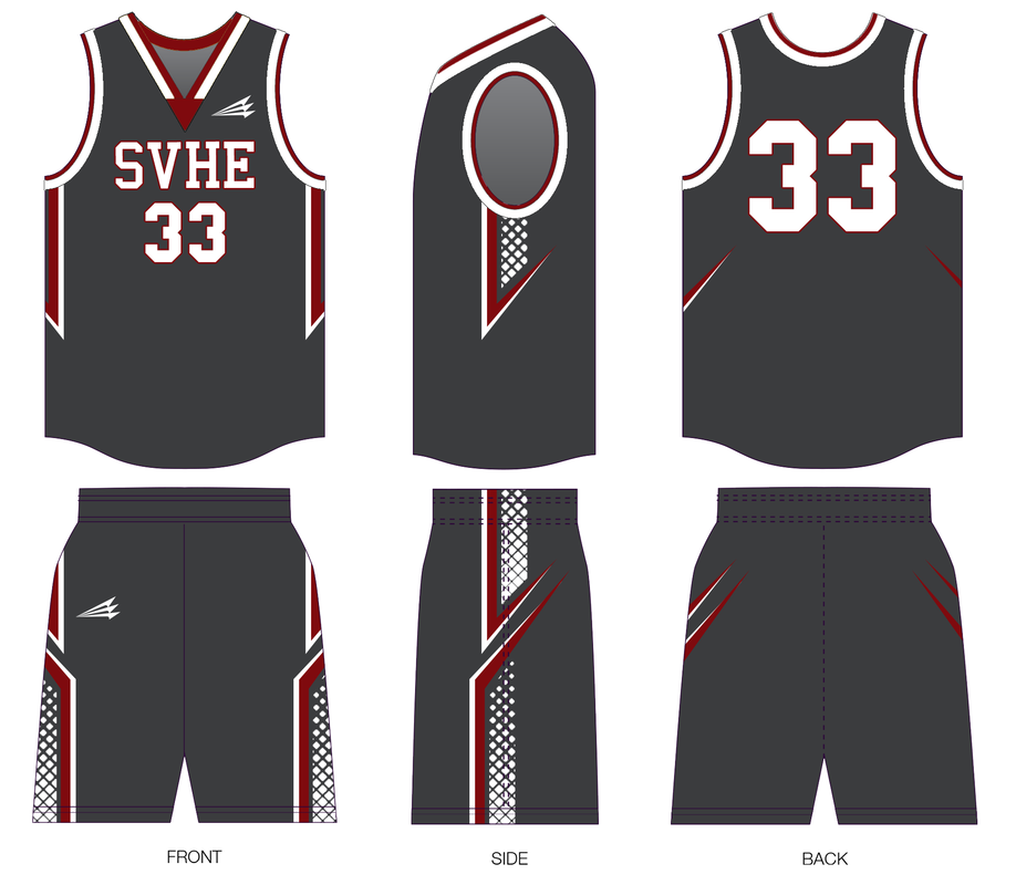SVHE Eagles Custom Modern Basketball Jerseys
