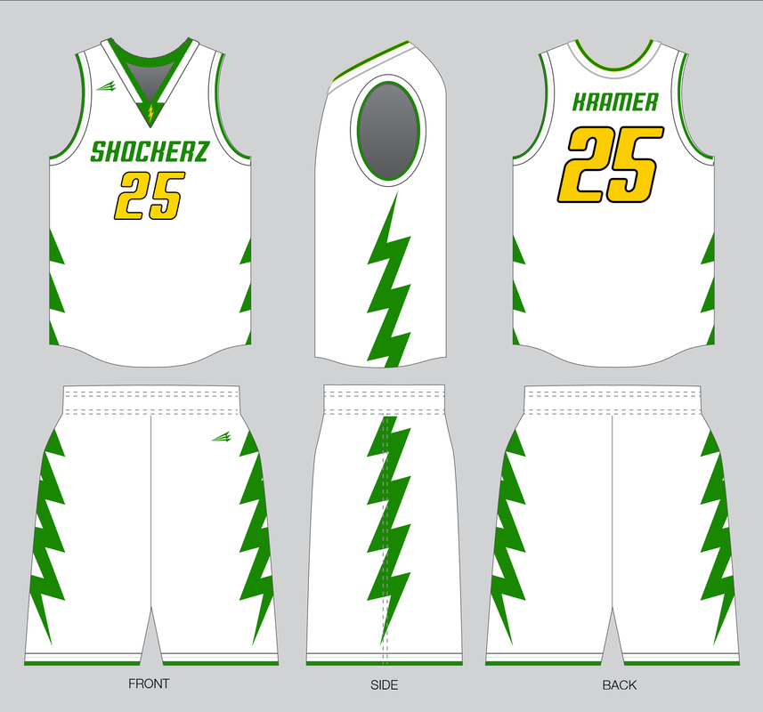 Shockerz Custom Modern Basketball Jerseys