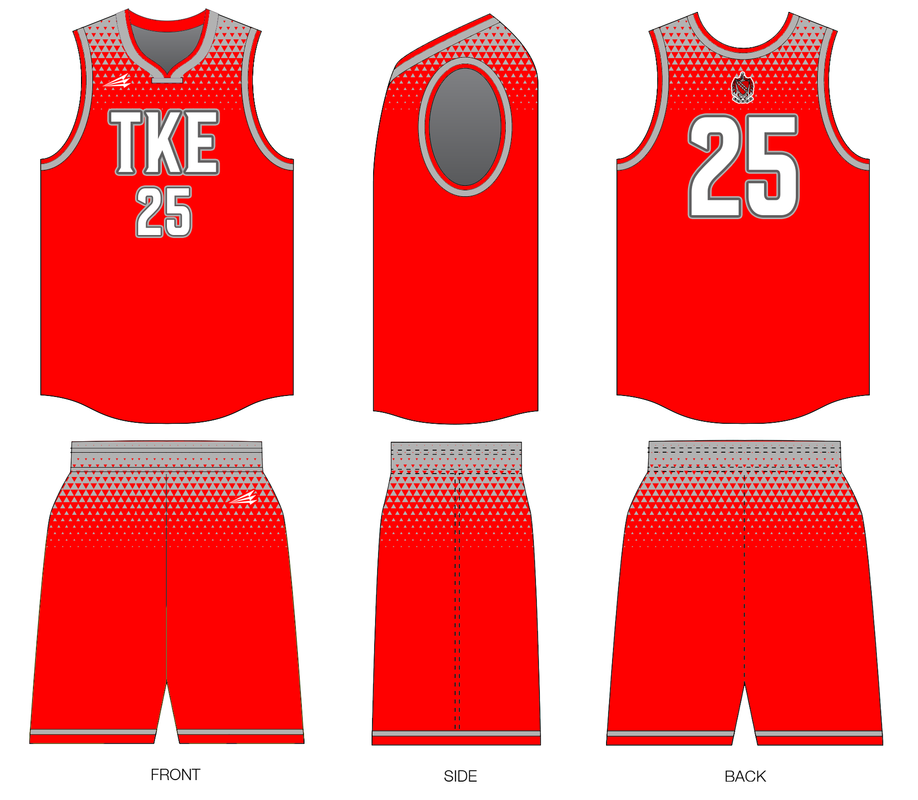 Tau Kappa Epsilon Custom Modern Basketball Jerseys